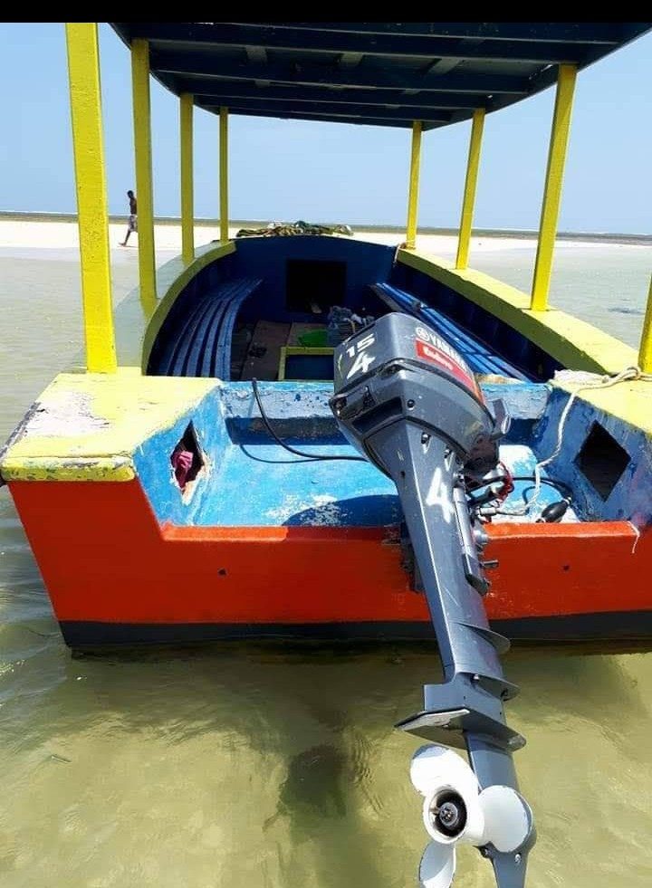 The excursion boat